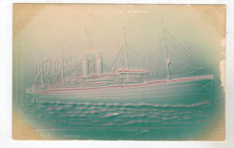 R.M.S. Baltic   Embossed