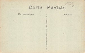 France Paris L'Arc de Triomphe Triumphal Arch vintage postcard