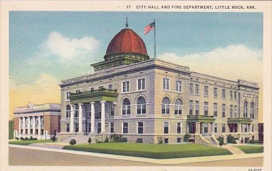 City Hall And Fire Department Little Rock Arkansas