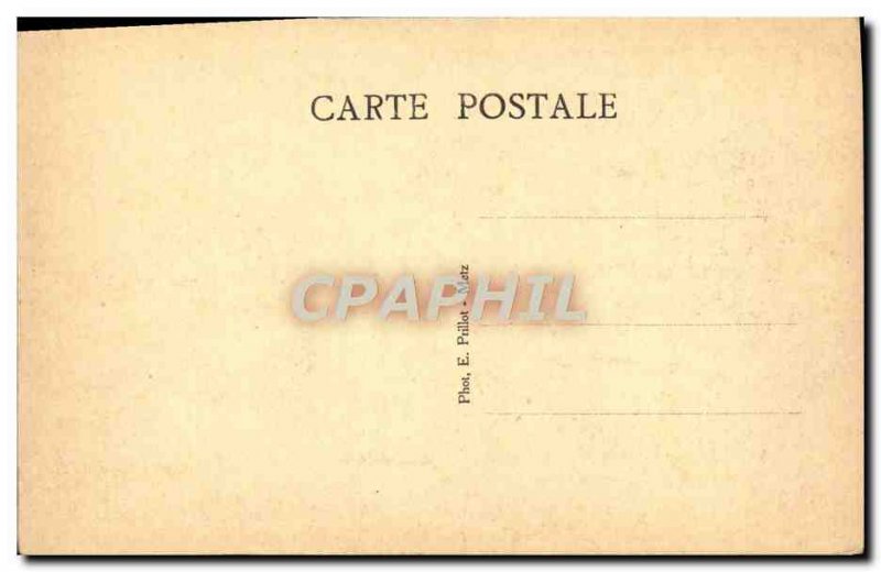 Old Postcard Metz Sunset seen from the & # 39Esplanade