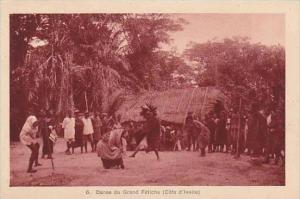 Cote D'Ivoire Ivory Coast Danse du Grand Fetiche