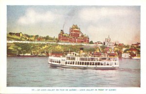 Canada Louis Jolliet In Front Of Quebec