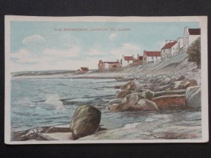 Ireland CLARE - LAHNICH The Promenade - Old Postcard