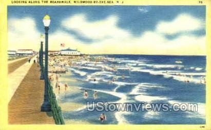 Boardwalk in Wildwood-by-the Sea, New Jersey