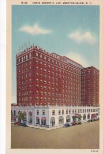 North Carolina Winston Salem Hotel Robert E Lee