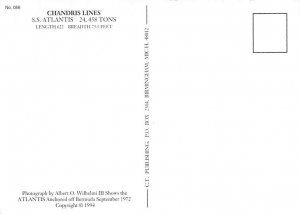 SS Atlantis Chandris Line Ship Unused 