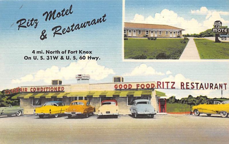 Ritz motel and restaurant North of Fort Knox Fort Knox Kentucky Topics Hotels & Restaurants
