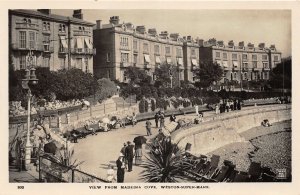 uk50847 view from madeira cove weston super mare  real photo uk