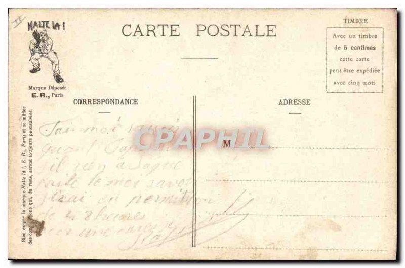 Old Postcard Fantasy Militaria For Trumpet instructions