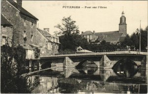 CPA PUTANGES Pont sur l'Orne (150843)