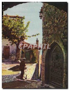 Old Postcard Eze Alpes Maritimes Old Street