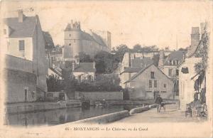 BF10005 montargis le chateau vu du canal france      France