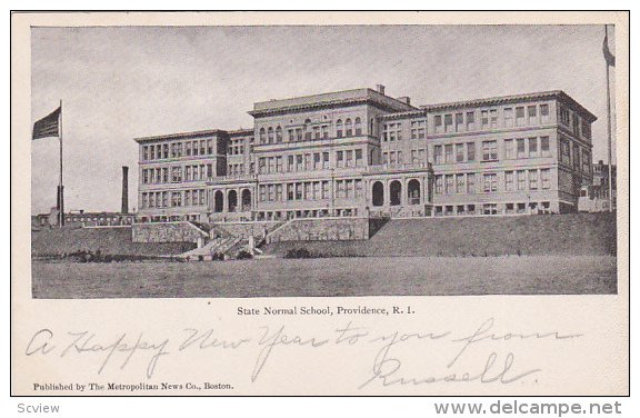 Exterior,  State Normal School,  Providence,  Rhode Island,  00-10s