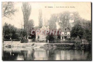 Old Postcard Lagny Les Bords De La Marhe