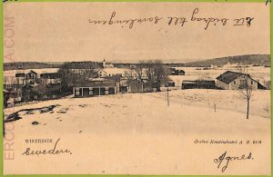 ad2732 - SWEDEN - VINTAGE POSTCARD - Wikersvik - 1907