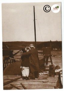 Historic Postcard Alexander Graham Bell Hydrodrome Boat