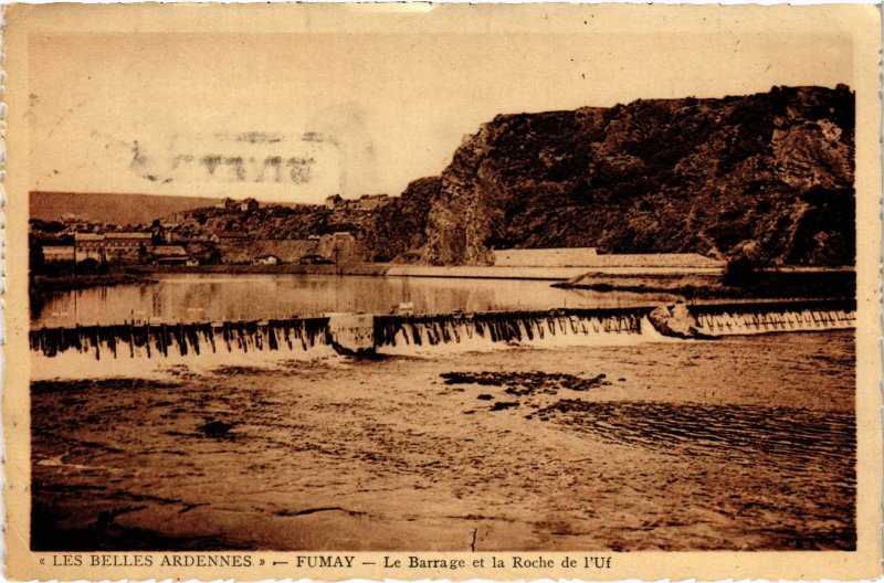 CPA Fumay - Le Barrage et la Roche de l'Uf (113145)