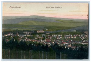 c1910 View from Kornberg Friedrichroda Gotha Thuringia Germany Postcard