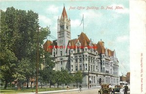 4 Postcards, Saint Paul, Minnesota, Post Office Building