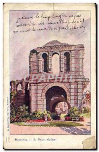 Old Postcard Bordeaux Palais Gallien