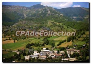 Postcard Modern Chaillol Hautes Alpes Head Place and Station