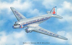 Postcard 1950s Eastern  Airline Advertising Commuter Service 23-4745