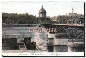 Old Postcard Paris Institute