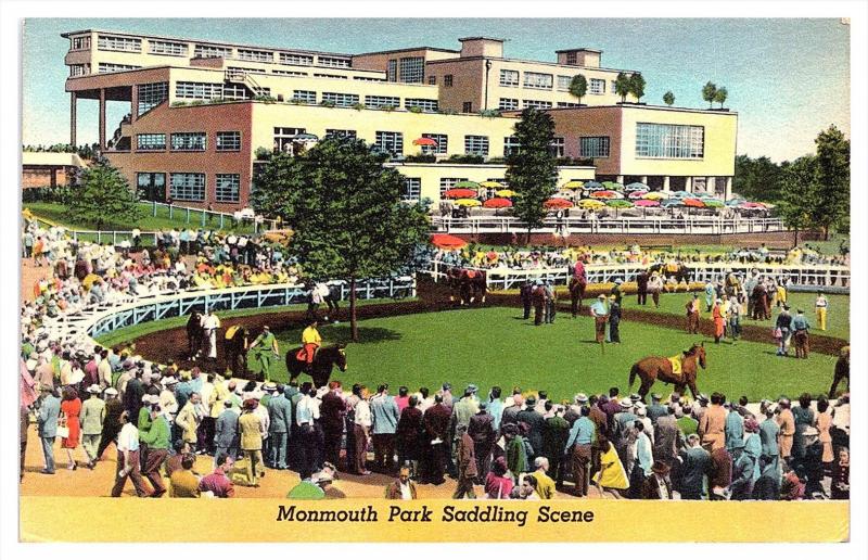 New Jersey  Oceanport  Mommouth Park   Horses in Show Ring