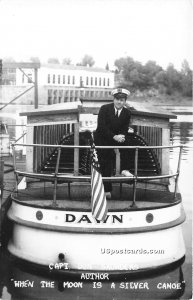 Capt Don Saunders, Author of When the Moon is a Silver Canoe - Wisconsin Dell...