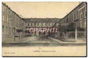 Old Postcard Police Police Force and Prison St Mihiel