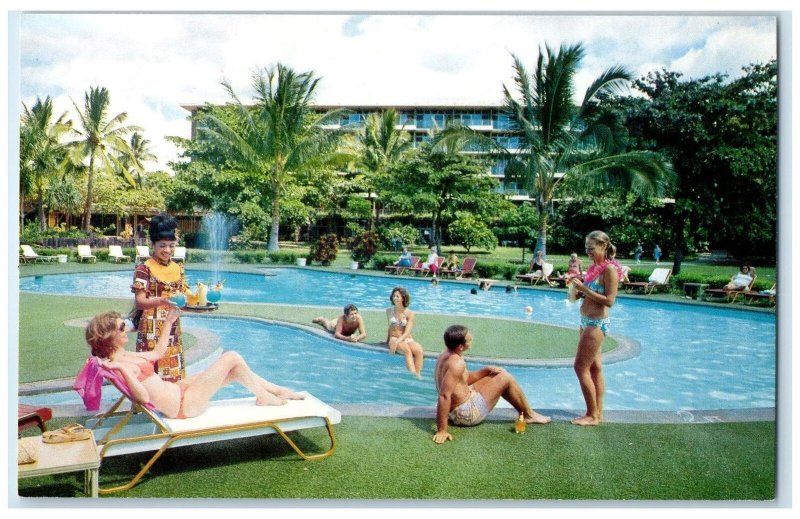 1980 Kaanapali Beach Hotel Kaanapali Maui Hawaii HI Unposted Vintage Postcard