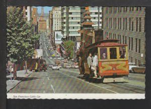 San Francisco Cable Car Postcard 