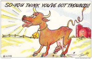 Comic: Cow Stepping on Own Udder, So You Think You've Got Troubles!