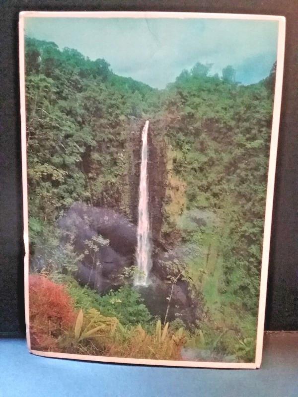 Postcard Akaka Falls in Alaska Falls State Park, Alaska   Z6