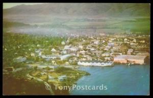 Aerial view of Montego Bay, Jamaica
