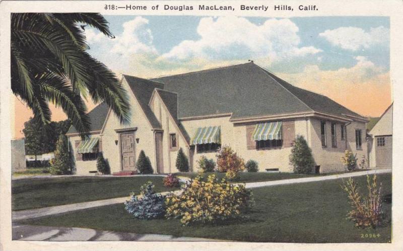 LP22   Movie Star Home, Douglas MacLean, , Beverly Hills 