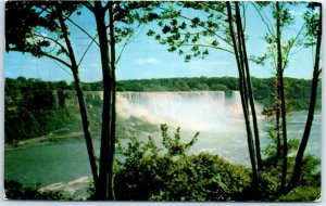Postcard - The American Falls - Niagara Falls, New York