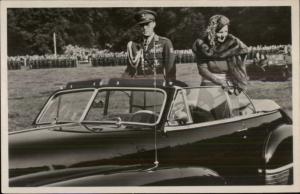 Sonsbeek Arnhem Netherlands 1948 Royalty - Car Real Photo Postcard