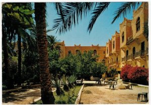 Algeria 1985 Unused Postcard Biskra Hotel Trees