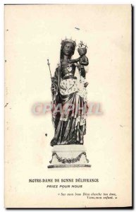 Old Postcard Our Lady of Good Deliverance pray for you