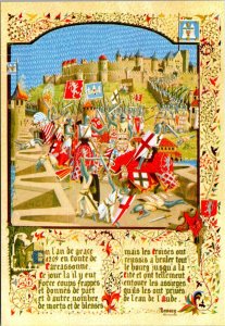 Painting Troupes De Simon De Montfort History Du Catherine