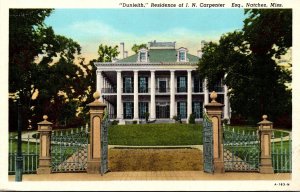 Mississippi Natchez Dunleith Residence Of J N Carpenier Built 1847 Curteich