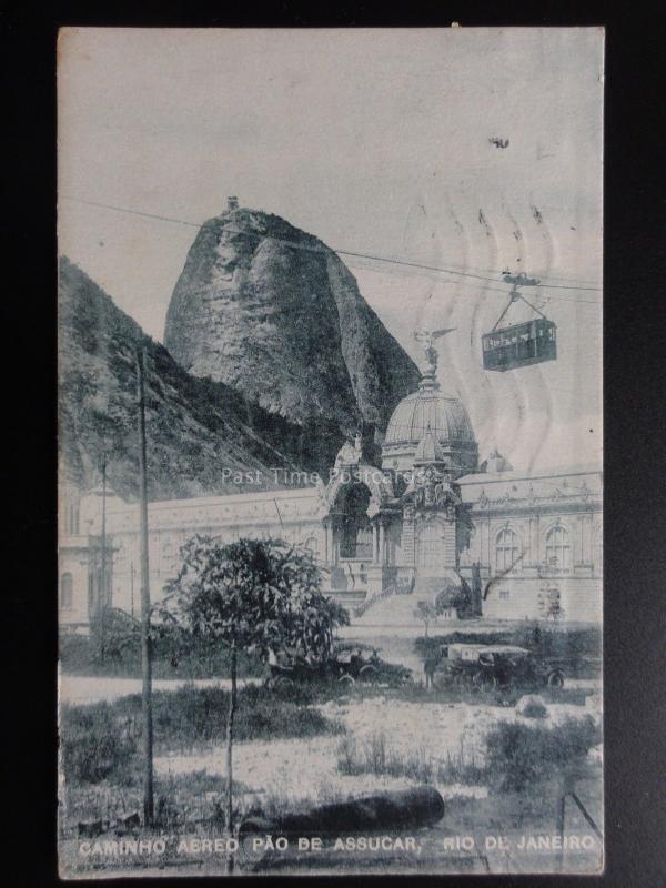 Brazil: Rio De Janeirp CAMINHO AEREO PAO DE ASSUCAR c1923