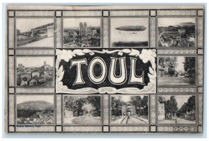 c1910 Toul Meurthe-et-Moselle France Multiview Antique Unposted Postcard