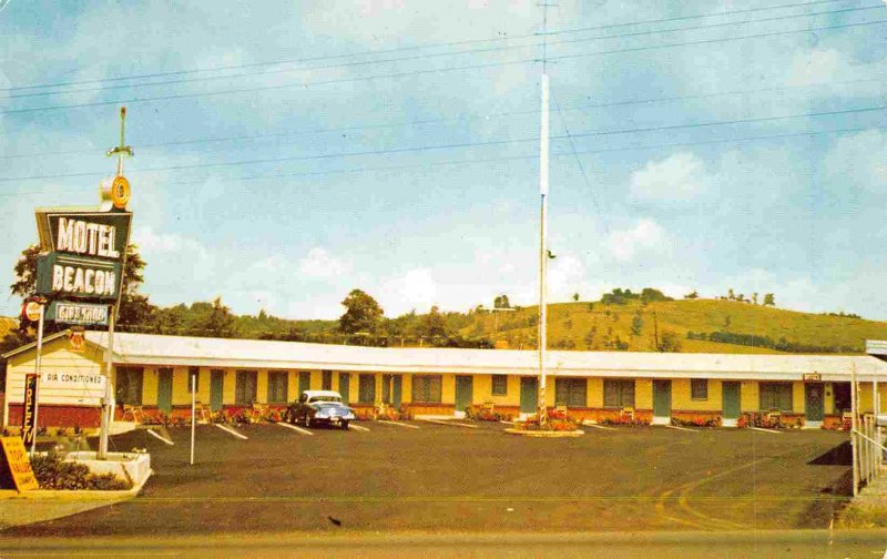 Beacon Motel US 11 Bristol Virginia postcard