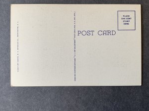 U.S. Supreme Court Building Washington DC Linen Postcard H2190083137