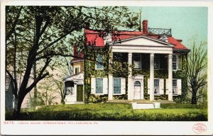 Logan House Germantown Philadelphia Pennsylvania Vintage Postcard C210