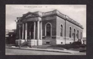 ME Post Office AUBURN MAINE POSTCARD POST CARD PC-Old