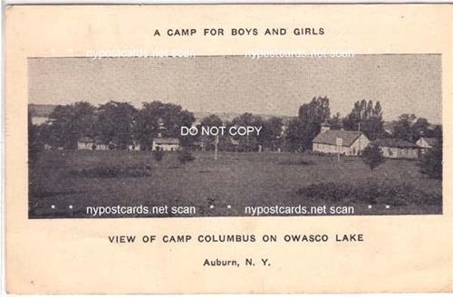 Camp Columbus, Owasco Lake, Auburn NY