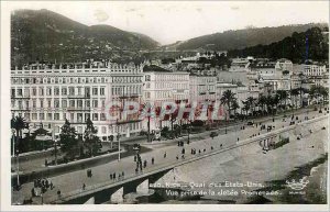 Old Postcard Nice Quai des USA View from the Jetee Promenade